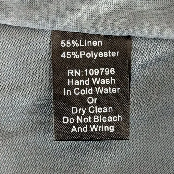 PRETTY ANGEL Blue Crochet, Lace, Tassel - Lined Pull-On Midi Skirt; Size S - Picture 6 of 6